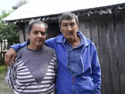 Mar�a Noguera y Jos� Pe�a, padres de Loan. (Foto: archivo web)