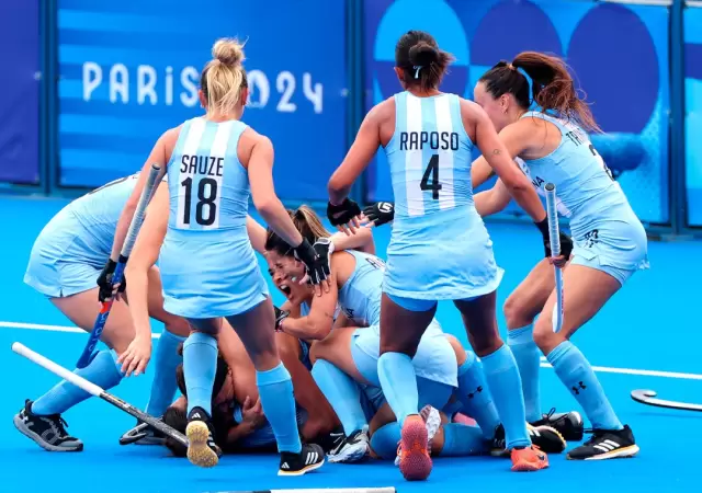 Las Leonas son de bronce.