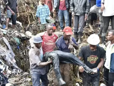 Avalancha de basura deja al menos 17 muertos y caos en Uganda