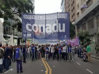 Protesta de docentes