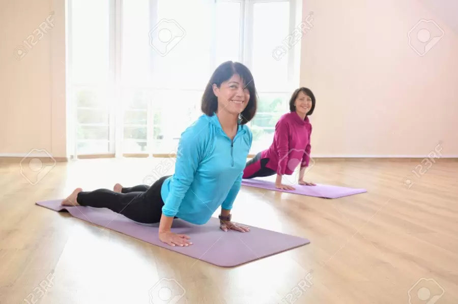 mujer madura, ejercicio