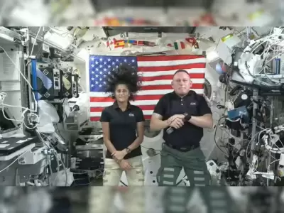 Sunita Williams y Barry Wilmore esperan ser rescatados de la Estacin Espacial. (Foto: web)