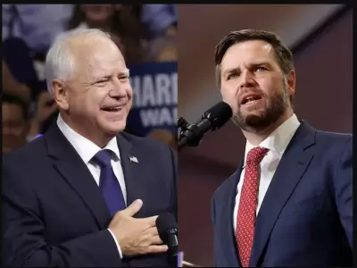 Tim Walz y J.D. Vance se vern las caras en los atrios de debate