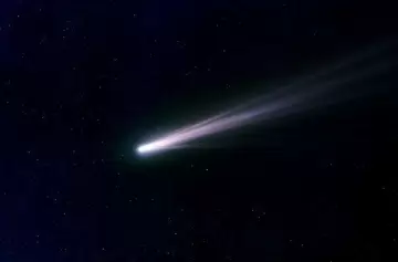 El cometa Tsuchinshan-ATLAS se acerca a la Tierra.