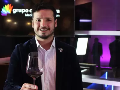 El sommelier Rodrigo Kohn.