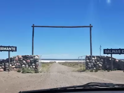 Ingreso a las Salinas del Diamante