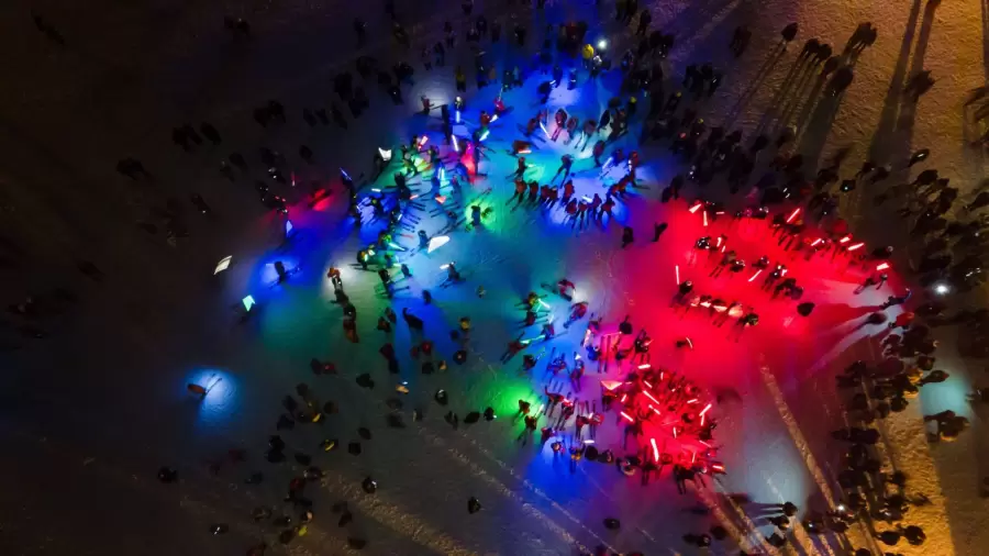 Apertura de la Fiesta de la Nieve.