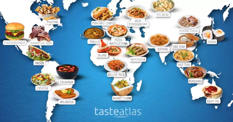 Un ejemplo grfico de Taste Atlas