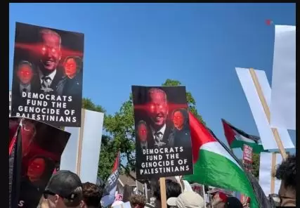 Las protestas contra la administracin demcrata por Palestina se harn sentir en Chicago