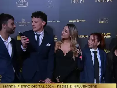 Algunos de los nominados en la Alfombra Roja/