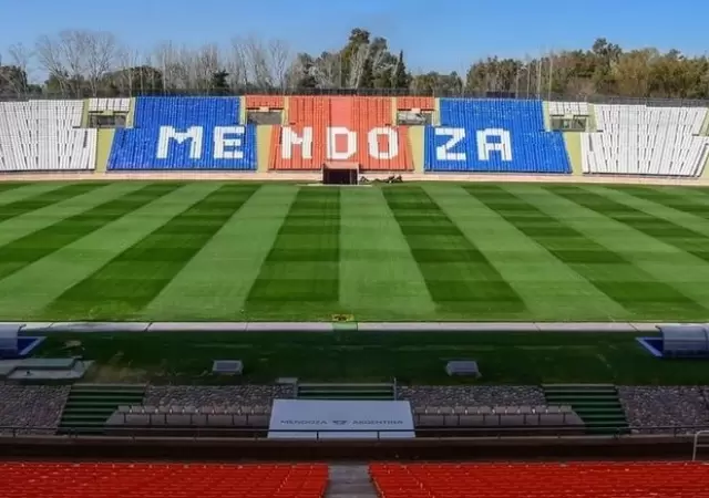 Estadio Malvinas Argentinas.