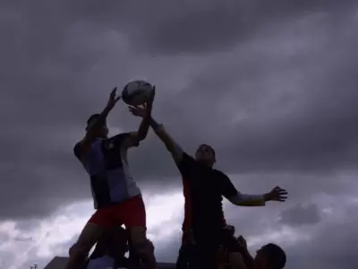 Los internos de la penitenciara tuvieron una tarde a pleno rugby