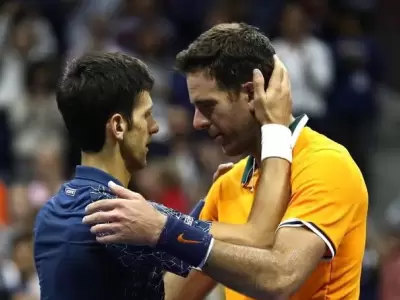 Dos amigos y una exhibicin en el Us Open