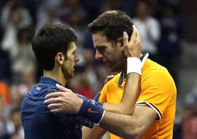 Dos amigos y una exhibicin en el Us Open