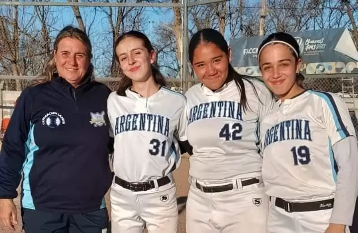 La coach Paula Meizoso, Anea, Arditi y Garcia Mazzaressi