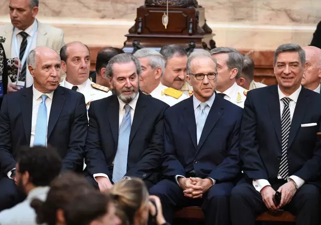 Los, por ahora, cuatro integrantes de la Corte Suprema de Justicia de la Naci�n.