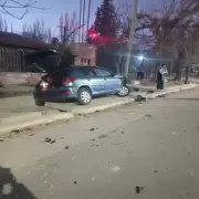 Un conductor ebrio mat a un motociclista y huy a pie en Maip