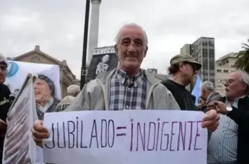 Jubilados por debajo del ndice de la pobreza.