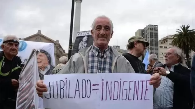 Jubilados por debajo del �ndice de la pobreza
