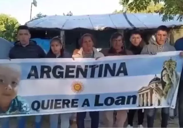 Familia de Loan unida pide por la aparicin del menor