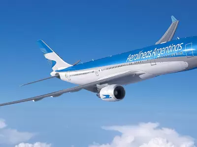 Aerolneas Argentinas.