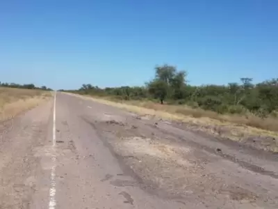 Ruta 206, donde fue hallado el menor.