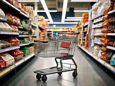 Caen las ventas en los supermercados.