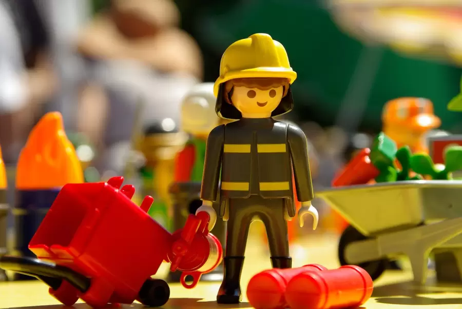 Playmobil, bombero