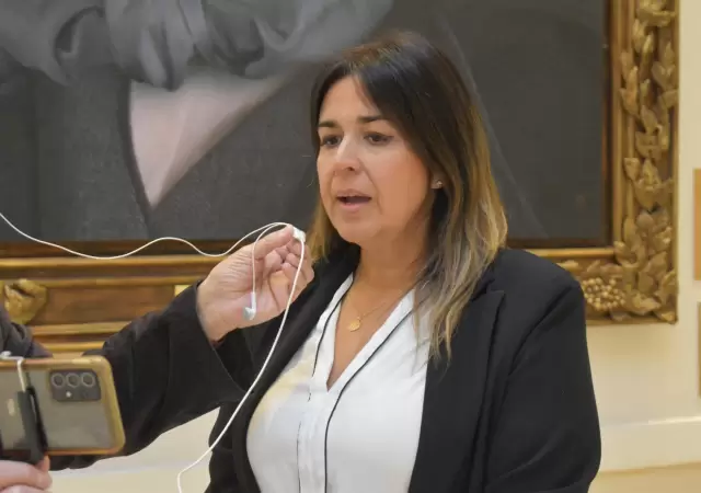 La diputada Silvina Gmez, autora del proyecto