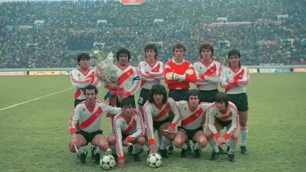 Jugadores que ganaron la Copa Intercontinental 1986.