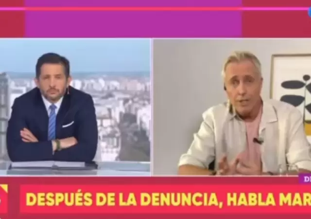 El conductor de televisin habl en Telefe.