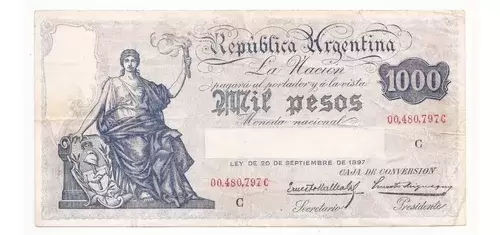 Billete de 1000