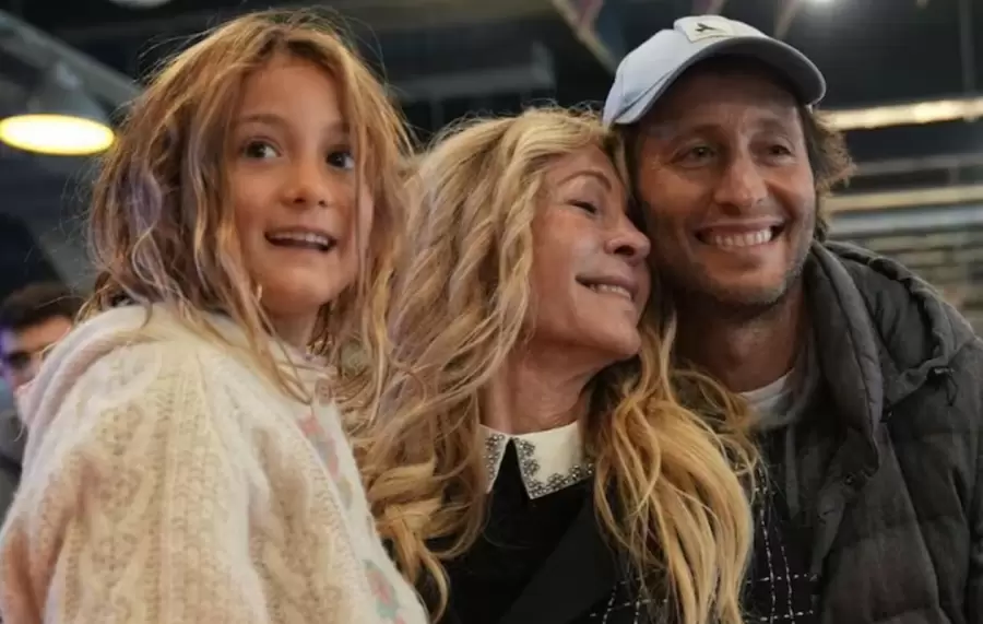 Cris Morena y su hijo Tom�s Yankelevich.