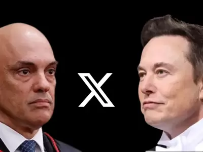 Alexander de Moraes y Elon Musk.