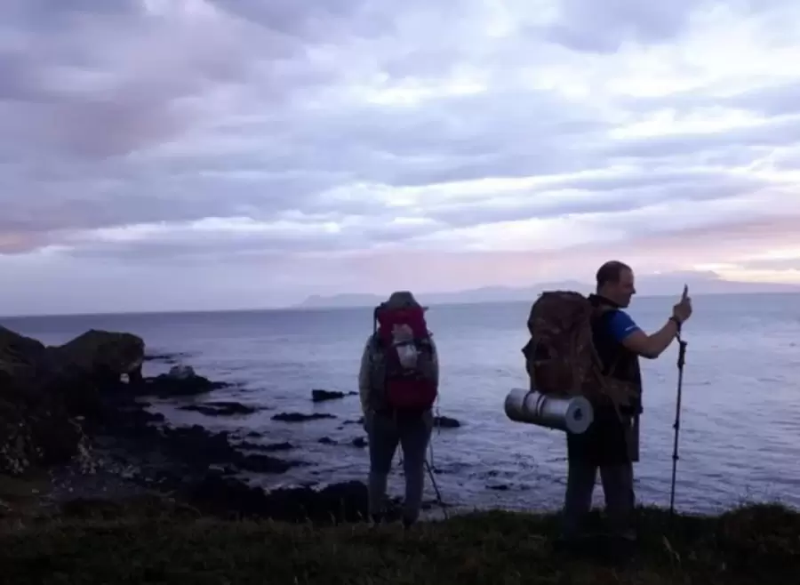 El treeking hasta el Faro Cabo San Po presenta dificultad