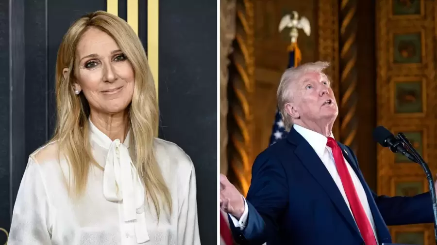 Celine Dion, otra de las que le dijo 'no' al candidato presidencial