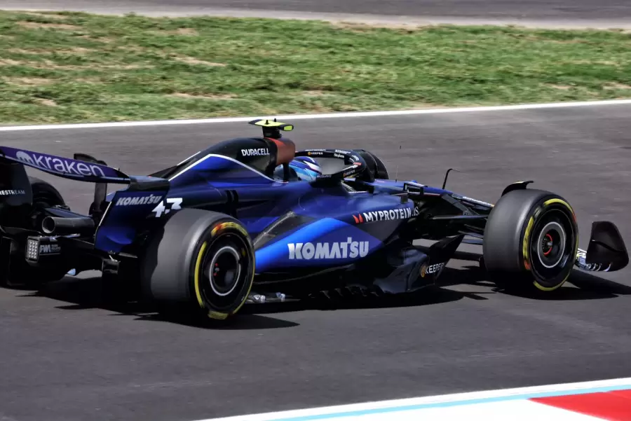 Franco Colapinto y su Williams en Monza