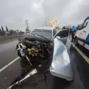 Se accidentaron y los detuvieron por llevar una tonelada de hojas de coca