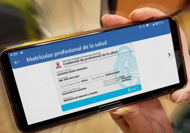 Nuevas credenciales digitales para profesionales de la Salud.