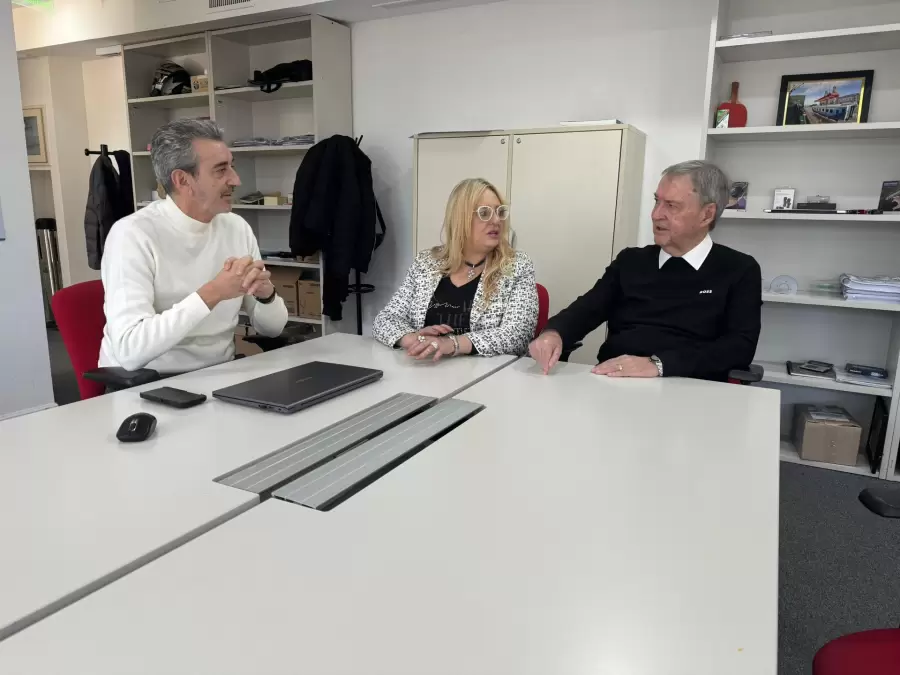 Florencio Randazzo, Flavia Manoni y Juan Schiaretti.