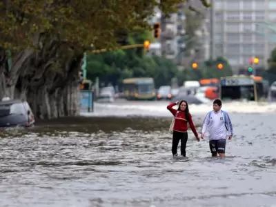 Si la temperatura global aumenta 1,5 grados, el agua subira sobre el este de la provincia de Santa Fe y el oeste de Entre Ros