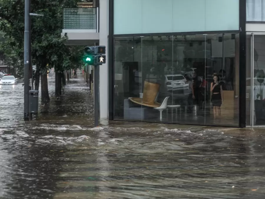 El agua del Ro de la Plata podra avanzar sobre Palermo, Belgrano, Nez, Puerto Madero, y la Reserva Ecolgica Costanera Sur.