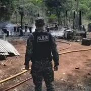 Misiones: el fuego implacable se cobr la vida de dos hermanitos de 1 y 3 aos