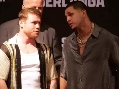 Se viene el comabte entre Canelo y Berlarga.