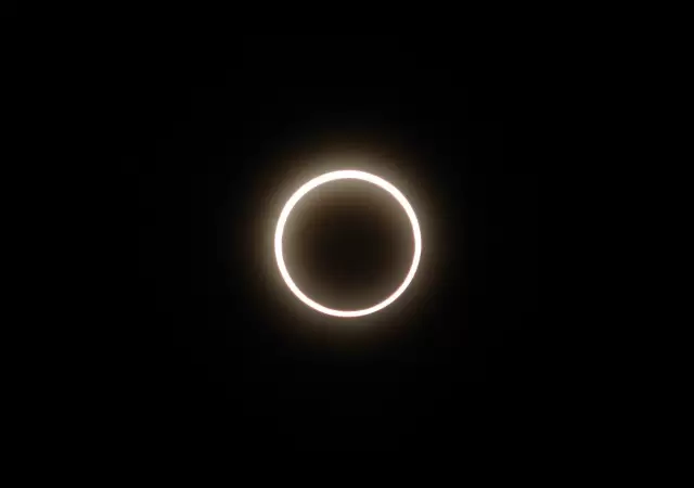 Eclipse solar anular.