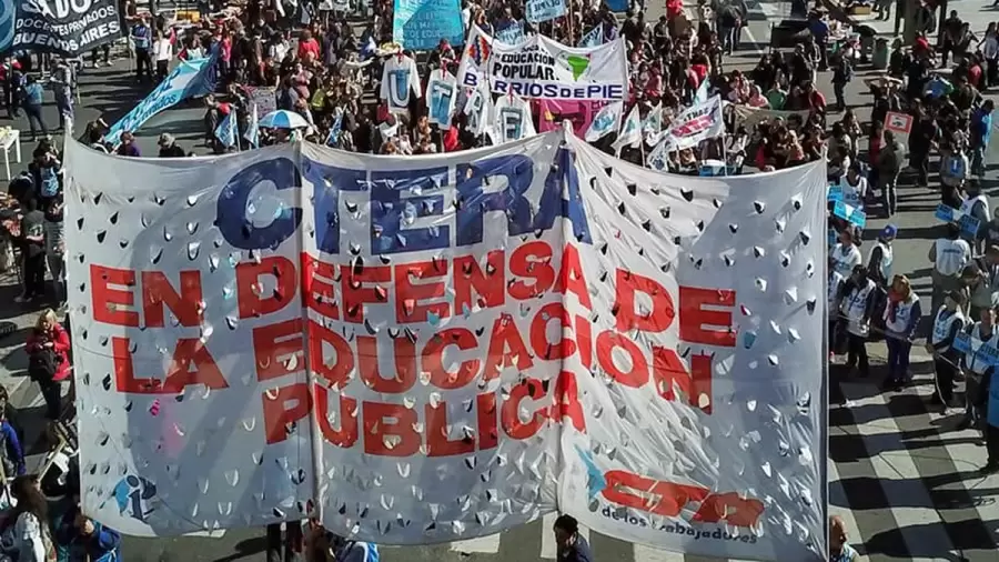 CTERA advirtió que si esta semana no hay avances en cuanto a la aprobación de la Ley de Financiamiento, se convocará a una nueva marcha nacional