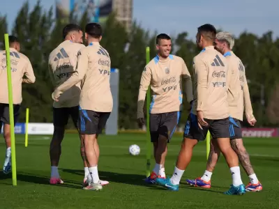 El Seleccionado trabaja en Ezeiza