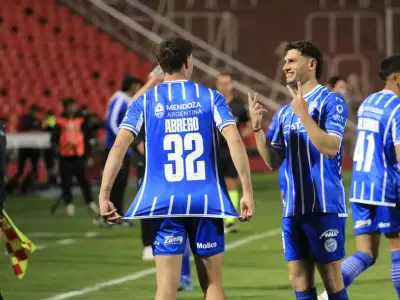 Abrego viene de marcar un golazo ante Central Crdoba.