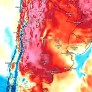 Calor, sequa y viento fuerte aumenta el riesgo de incendios en Argentina