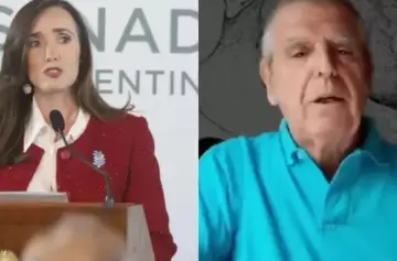 Victoria Villarruel arremete contra el exlder montonero Mario Firmenich